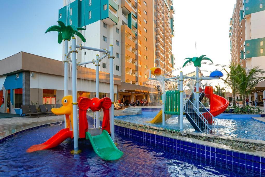 Apto Em Resort De Olimpia Frente Ao Thermas Do Laranjais 外观 照片